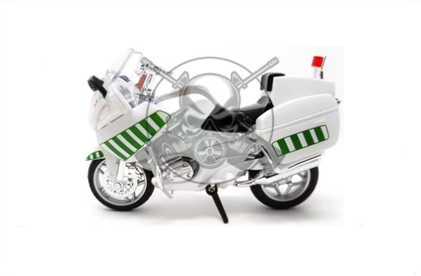 MOTO GUARDIA CIVIL BLANCA-VERDE