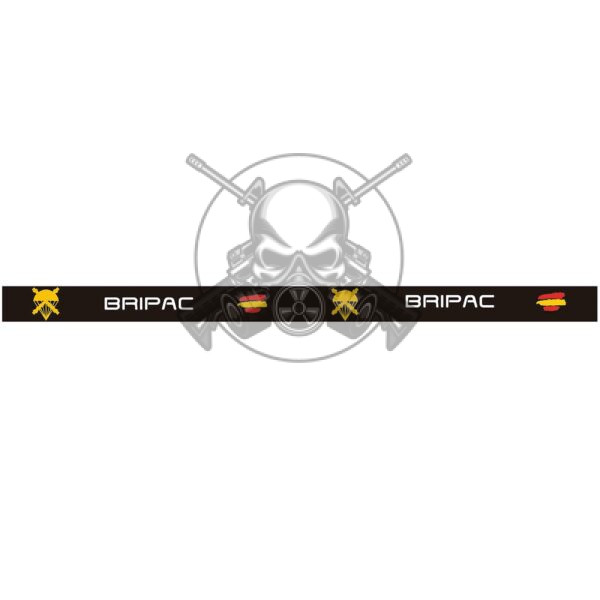 PULSERA GOMA BRIPAC NEGRA - Imagen 3