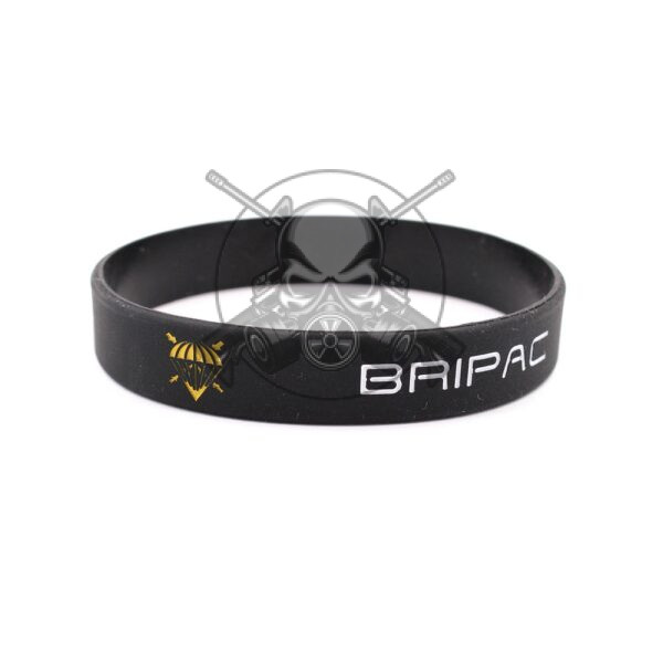 PULSERA GOMA BRIPAC NEGRA - Imagen 2