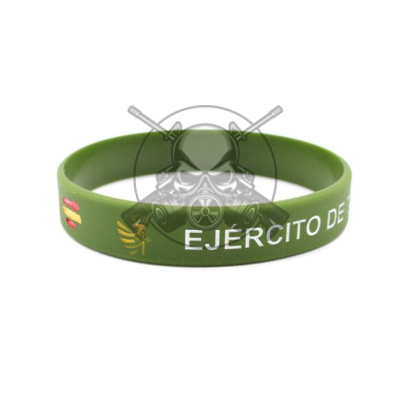 PULSERA GOMA EJERCITO DE TIERRA