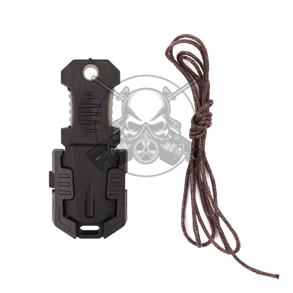 CUCHILLO TACTICO MINI MOLLE NEGRO - Imagen 2