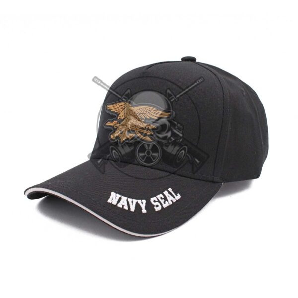 GORRA NAVY SEAL NEGRA
