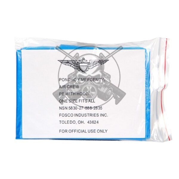 PONCHO EMERGENCIA PVC VERDE CLARO