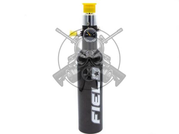 BOTELLA HPA SOGER 13CI 0.21L 3000 PSI ALUMINIO NEGRA