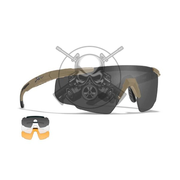 GAFA WILEY X BALISTICA SABER ADVANCED TAN