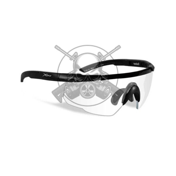 GAFA WILEY X BALISTICA SABER ADVANCED TRANSPARENTE NEGRA