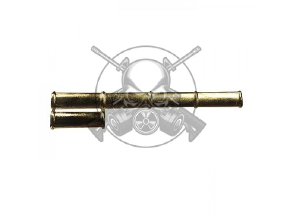 PASADOR METALICOS MILITARES 5 HUECOS DORADO
