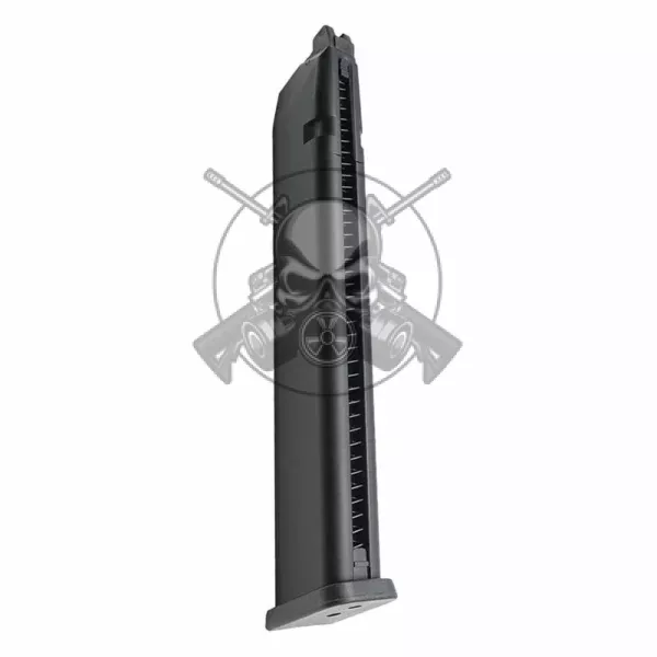 CARGADOR PISTOLA GAS ACTION ARMY AAP01 EXTENDIDO NEGRO