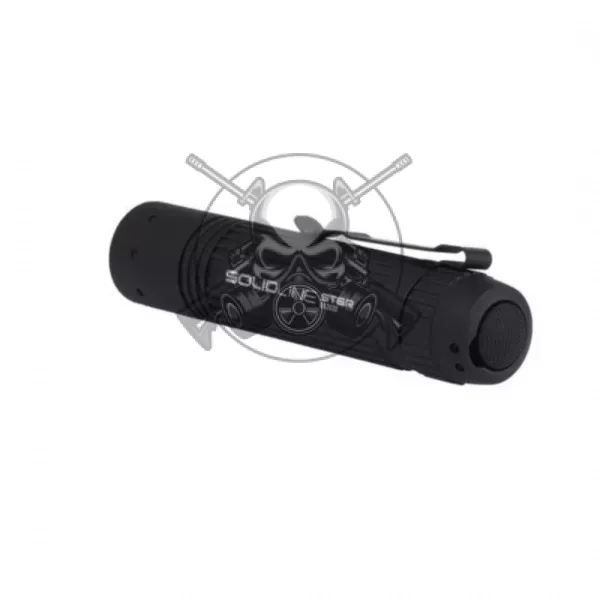 LINTERNA SOLIDLINE RECARGABLE ST6R NEGRA