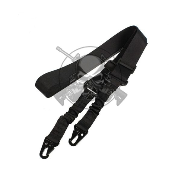 CORREA FUSIL 2 PUNTOS NEGRA