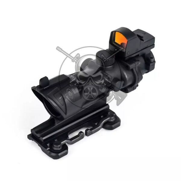 VISOR AIM-O ESTILO ACOG QD RED DOT NEGRO