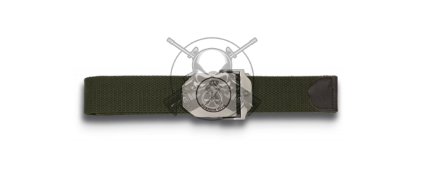 CINTURÓN HEBILLA TAPETA GUARDIA CIVIL VERDE