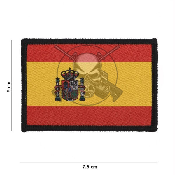 PARCHE TEJIDO ESPAÑA CONSTITUCION FILO NEGRO