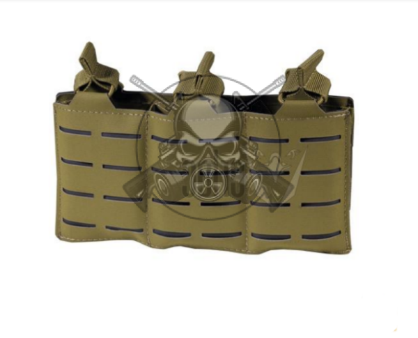 FUNDA CARGADOR FUSIL TRIPLE MK1 LASER COYOTE