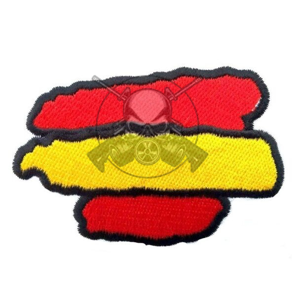 PARCHE BORDADO TRAZOS ESPAÑA VELCRO