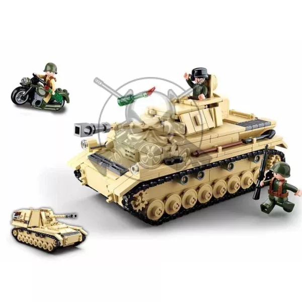 TANQUE SLUBAN WWII PANZER TAN