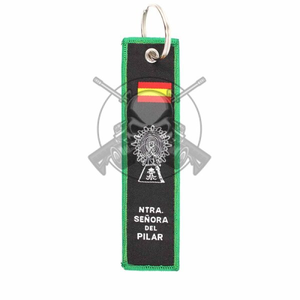 LLAVERO CINTA RECTANGULAR GUARDIA CIVIL - Imagen 2
