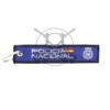 LLAVERO CINTA RECTANGULAR POLICIA NACIONAL