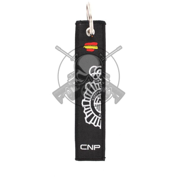 LLAVERO CINTA RECTANGULAR POLICIA NACIONAL - Imagen 2