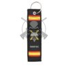LLAVERO CINTA RECTANGULAR BRIPAC NEGRO