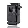 FUNDA CARGADOR PISTOLA SIMPLE RÍGIDA CYTAC UNIVERSAL NEGRA - Imagen 2