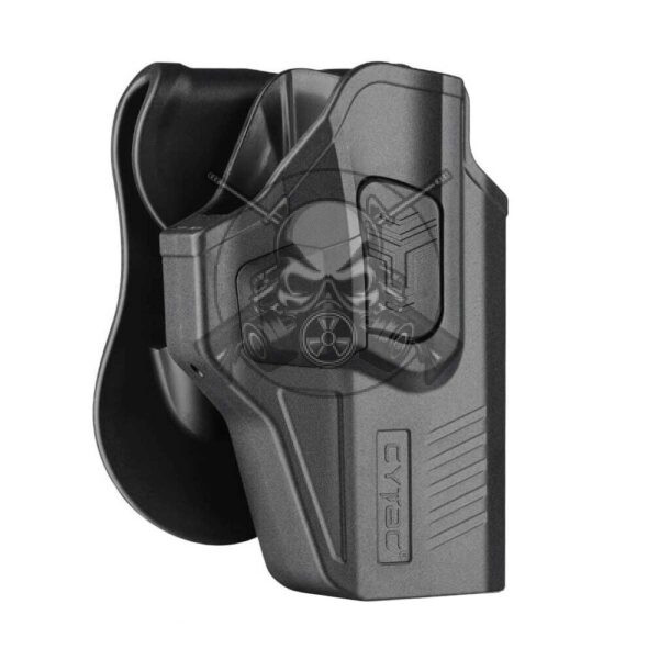 FUNDA PISTOLA RIGIDA CYTAC GEN.5 GLOCK 19/23/32 NEGRA