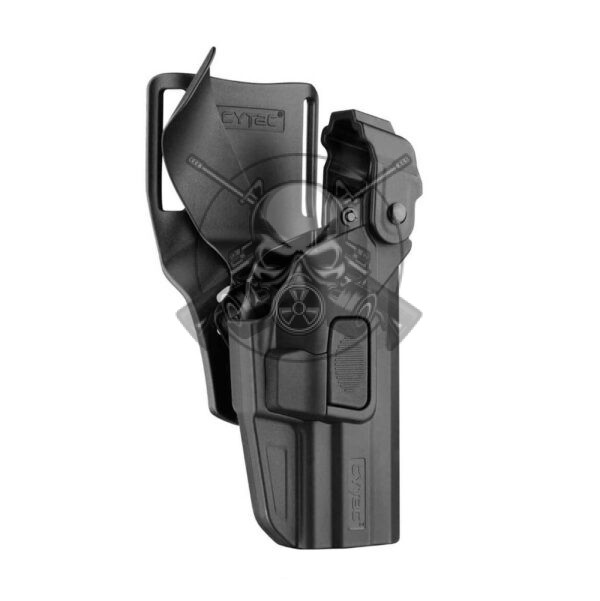 FUNDA PISTOLA RIGIDA CYTAC USP/USP COMPACT LEVEL III NEGRA