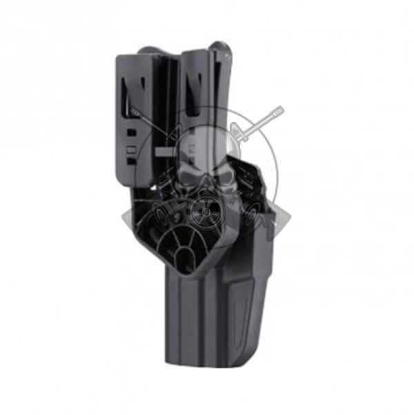 FUNDA PISTOLA RIGIDA CYTAC USP/USP COMPACT LEVEL III NEGRA - Imagen 2