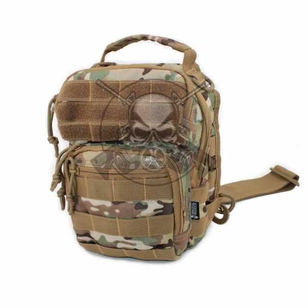 BANDOLERA MOCHILA TACTICA MOLLE MULTICAM