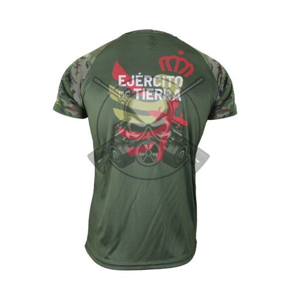 CAMISETA TÉCNICA SUBLIMACIÓN EJERCITO TIERRA VERDE - Imagen 2