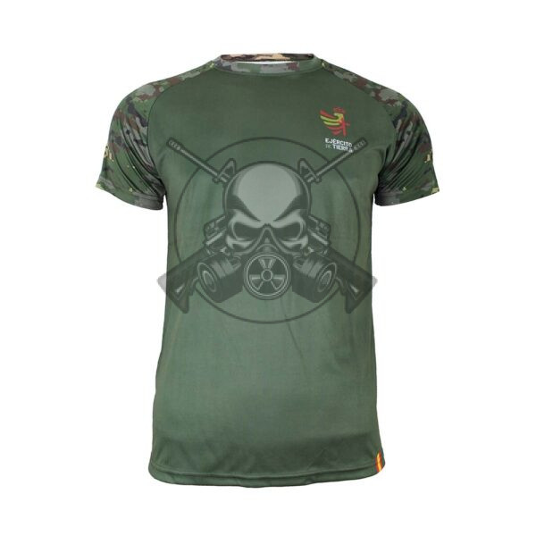 CAMISETA TÉCNICA SUBLIMACIÓN EJERCITO TIERRA VERDE