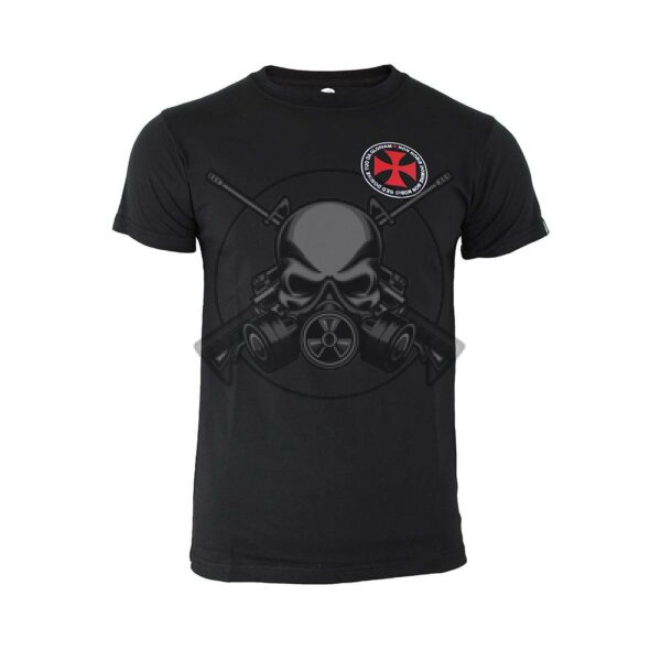 CAMISETA TEMPLARIO NEGRA