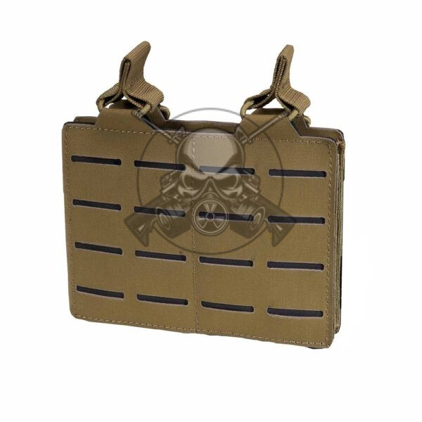 FUNDA CARGADOR FUSIL DOBLE MK1 LASER COYOTE