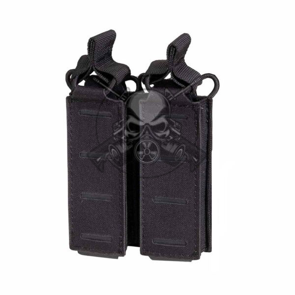 FUNDA CARGADOR PISTOLA MK1 LASER DOBLE NEGRO
