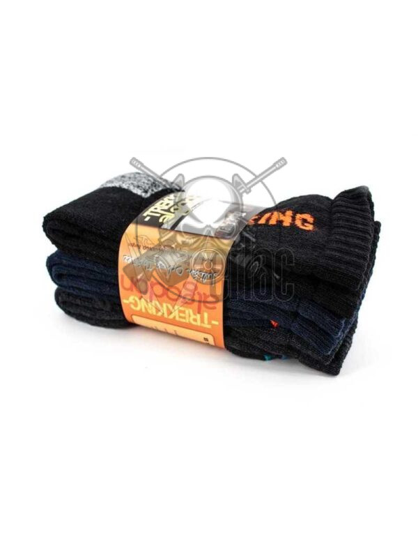 CALCETIN TREKKING 3PCS MULTICOLOR