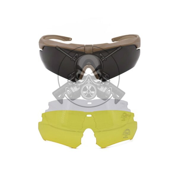 GAFA REVENGE MK2 LENTES INTERCAMBIABLES COYOTE - Imagen 2