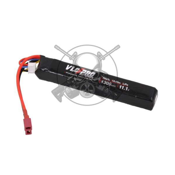 BATERIA VLC PRO LIPO 11.1V 1300MAH 25C/50C T-DEAN