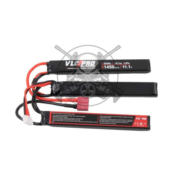 BATERIA VLC PRO LIPO 11.1V 1450MAH 25C/50C T-DEAN