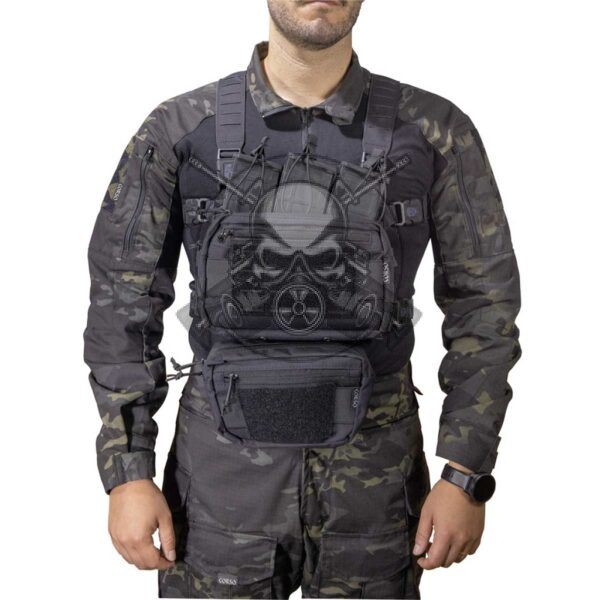 CHALECO CHEST RIG FLINT MK1 NEGRO
