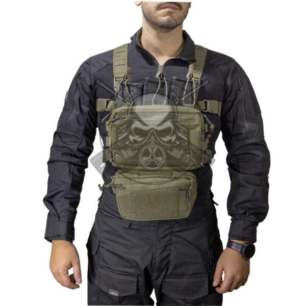 CHALECO CHEST RIG FLINT MK1 VERDE
