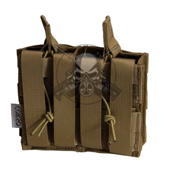 FUNDA CARGADOR G36 DOBLE MOLLE COYOTE - Imagen 2
