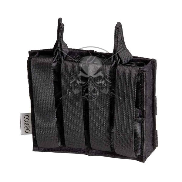 FUNDA CARGADOR G36 DOBLE MOLLE NEGRO - Imagen 2