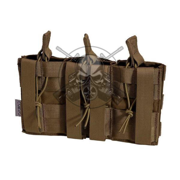 FUNDA CARGADOR M4 TRIPLE DAGGER MOLLE COYOTE - Imagen 2