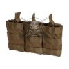 FUNDA CARGADOR M4 TRIPLE DAGGER MOLLE COYOTE