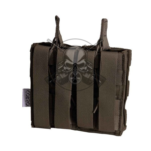 FUNDA CARGADOR G36 DOBLE MOLLE VERDE - Imagen 2