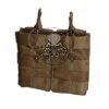 FUNDA CARGADOR M4 DOBLE MOLLE COYOTE