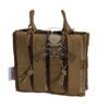 FUNDA CARGADOR M4 DOBLE MOLLE COYOTE - Imagen 2