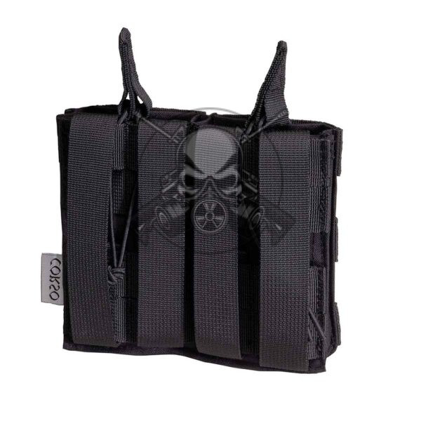 FUNDA CARGADOR M4 DOBLE MOLLE NEGRO - Imagen 2