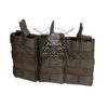 FUNDA CARGADOR M4 TRIPLE DAGGER MOLLE VERDE