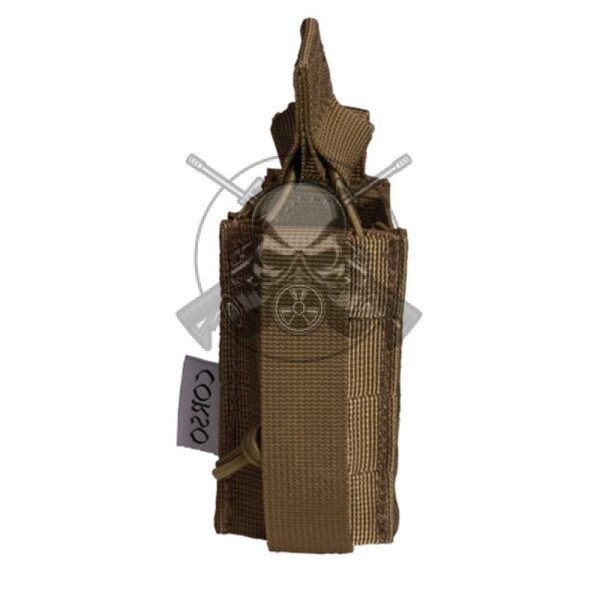 FUNDA CARGADOR PISTOLA SIMPLE MK2 MOLLE COYOTE - Imagen 2
